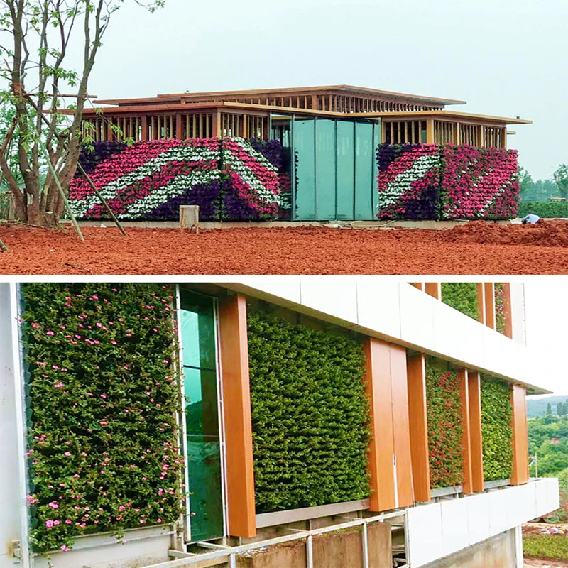Garden Outdoor Plant Wall - Vertical Flower Pot Container for Green Spaces