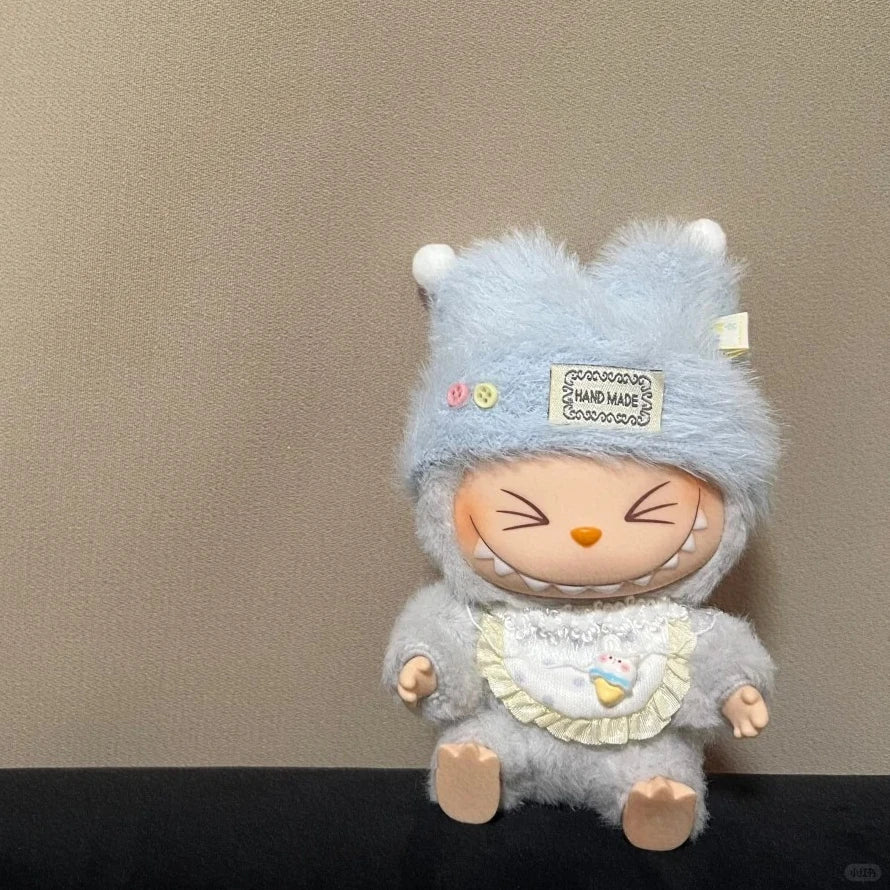 Handmade Labubu 3.0 Soft Plush Baby Set for V1 V2 V3 Doll Clothes