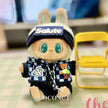 Sport Set Doll Clothes - Cute Mini Zip-Up Sports Suit for 17cm Labubu Dolls