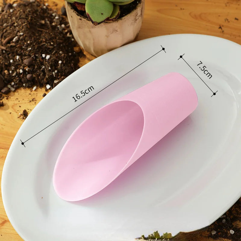 Garden Tool Plastic Succulent Cups - Colorful Buckets for Planting and Soil