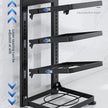 Stainless Steel Kitchen Shelves - Multi-Layered Storage Rack for Organising
