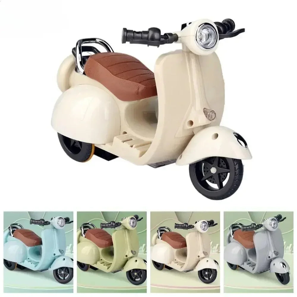 Mini Electric Motorcycle Toy for Labubu Dolls