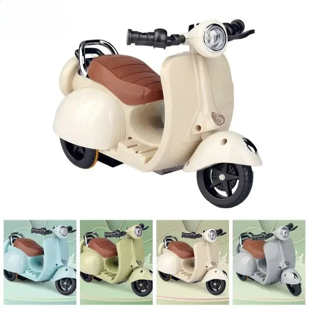 Mini Electric Motorcycle Toy for Labubu Dolls