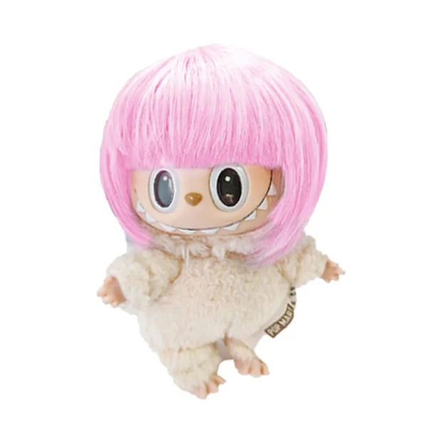 Short Afro Wig Decoration for Ropa V1 V3 Dolls - Fill Accessories for Labubu