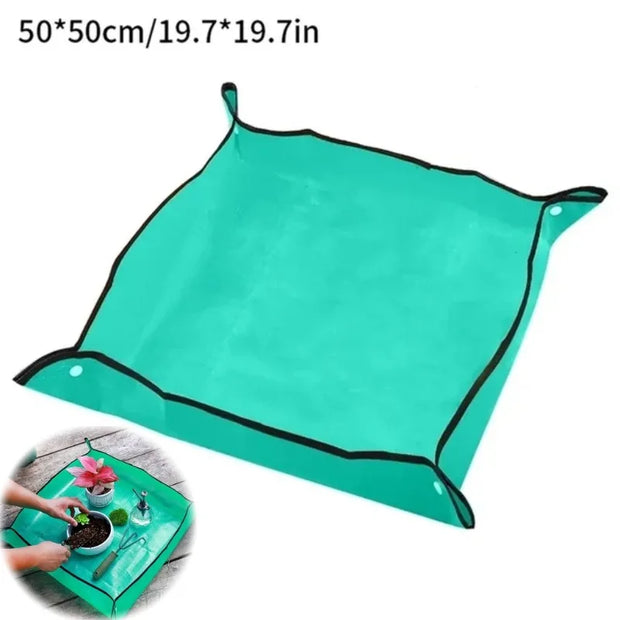 Gardening Mat - Waterproof Square Plant Pad for Easy Potting and Repotting