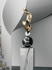 Home Decor Abstract Sculpture - Large Ornaments for Living Room and Gifts