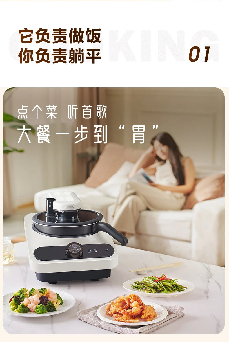 Kitchen Robot Machine - Intelligent 220V Food Processor