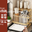 Kitchen Knife Rack - Wall-Mounted Cutting Board and Tool Storage