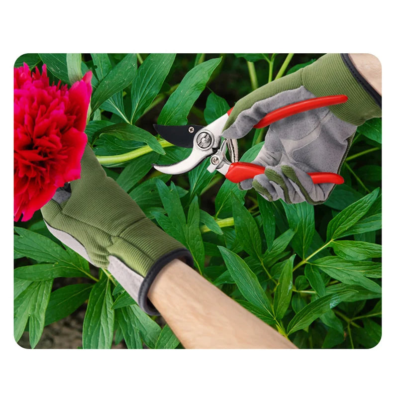Garden Gloves - Thorn Pruning Gauntlets for Digging and Planting