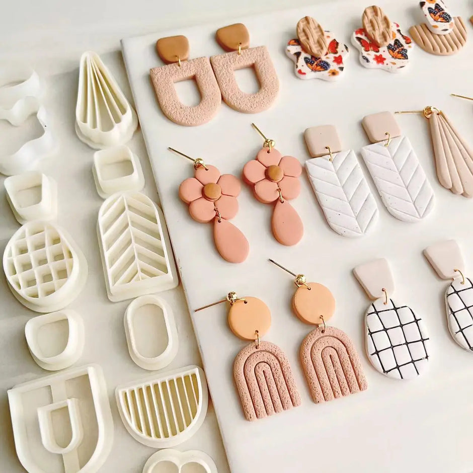 Geometry Arc Shape Polymer Clay Cutter Mould - DIY Jewelry Tool
