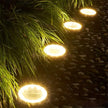 Garden Lights Outdoor Bright in-Ground Lights Landscape Lighting for Patio Pathway Lawn Solar Ground Lights LED Waterproof Solar