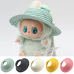 Sun Hat for Labubu V1 V2 V3 - Open Straw Woven Hat Accessories