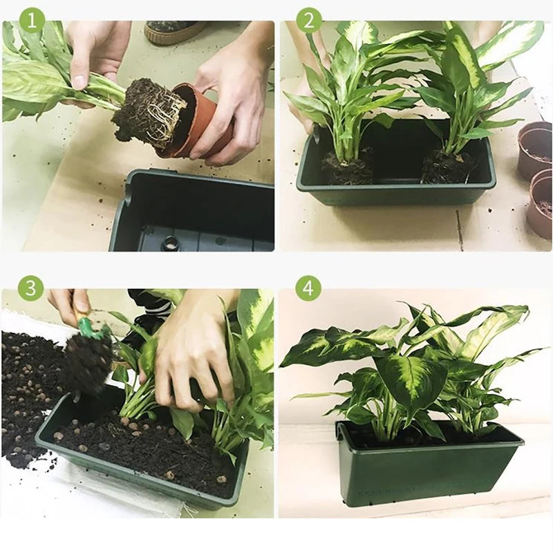 Garden Outdoor Plant Wall - Vertical Flower Pot Container for Green Spaces