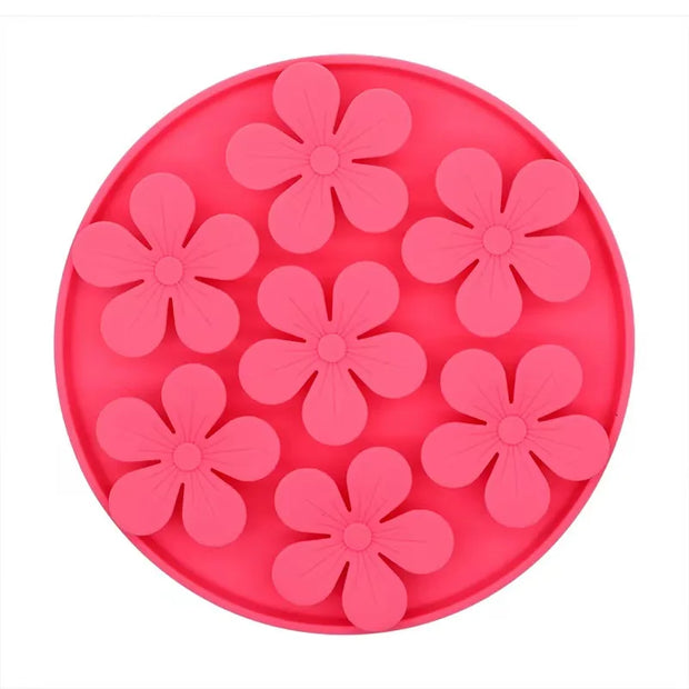 Pet Products Mat for Dogs and Cats - Slow Food Bowls with Suction Cup Feeding and Silicone Lick Pad
