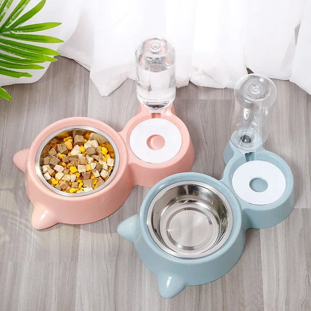 Silicone Bowls, Dog Feeder Dish, Cat Drinking Bowl, and Automatic Pet Feeder Water Dispenser