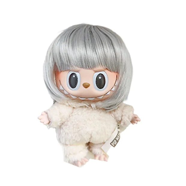 Short Afro Wig Decoration for Ropa V1 V3 Dolls - Fill Accessories for Labubu