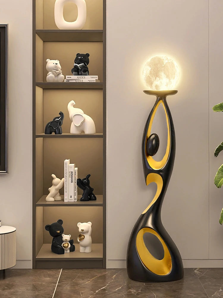 Home Art Decor - Luxury Abstract Sculptures for Living Room and TV Cabinet