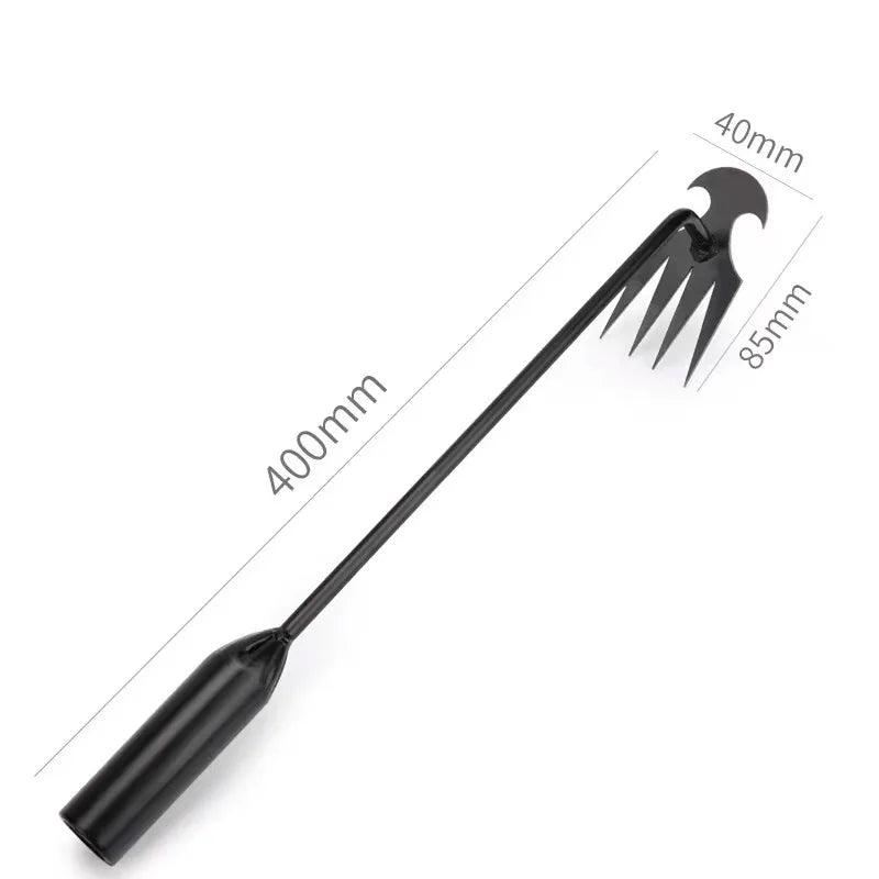 4 Teeth Multifunctional Hand Weeder - Durable Garden Tool for Weeding and Planting
