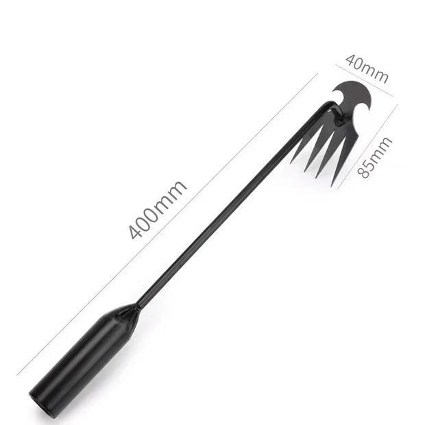 4 Teeth Multifunctional Hand Weeder - Durable Garden Tool for Weeding and Planting