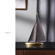 Smooth Sailing Sailboat Ornament - Home Decor for Living Room and Bedroom