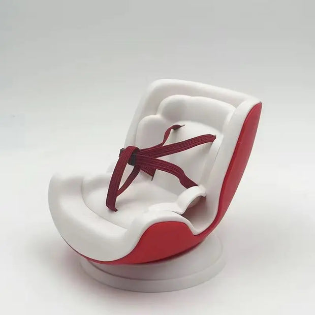 Labubu Doll Safety Seat Car Air Outlet Accessories for V2 V3 Plush Toy Seat