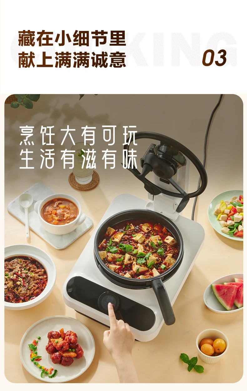 Kitchen Robot Machine - Intelligent 220V Food Processor