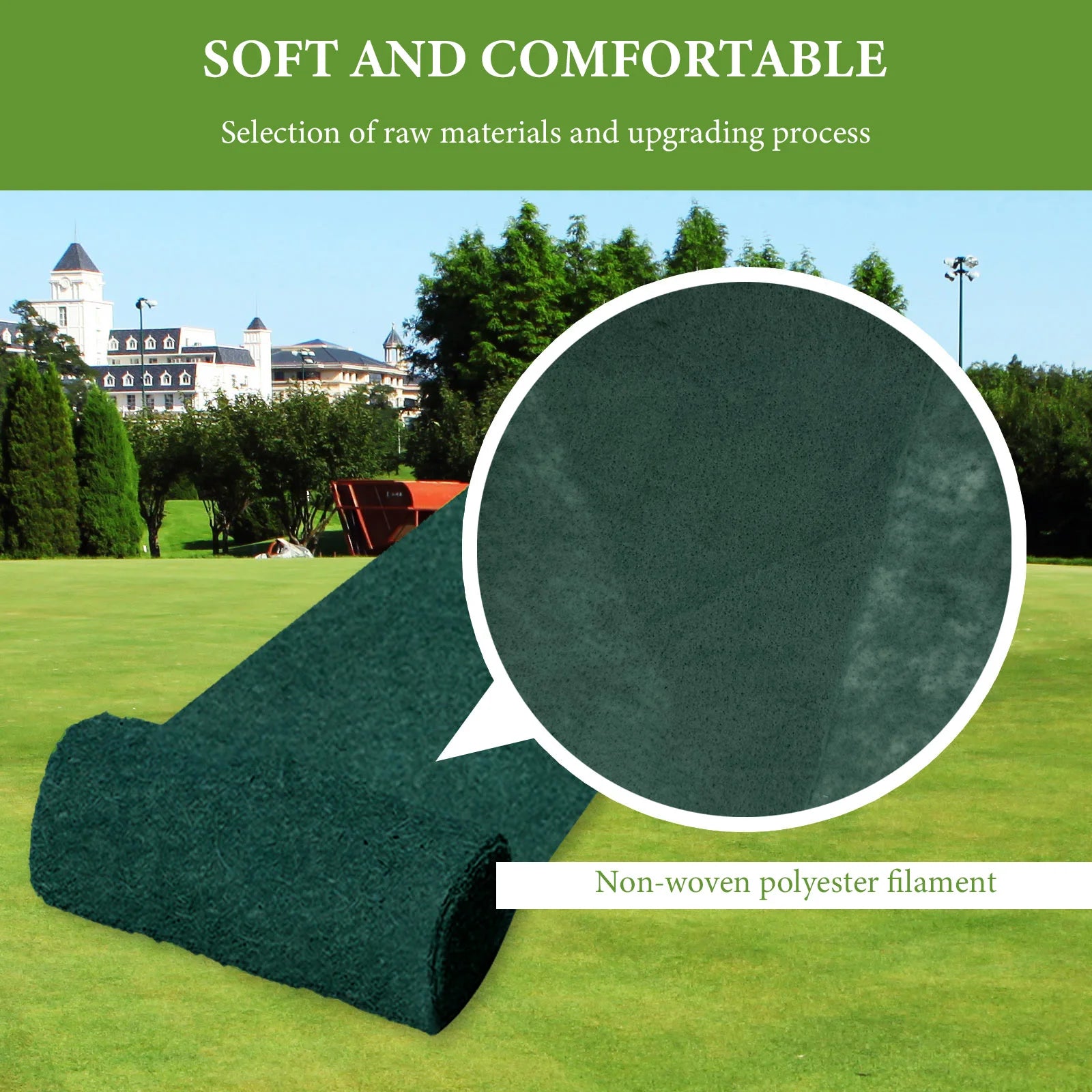 Horticulture Blanket - Biodegradable Garden Seed Mat for Plants and Grass