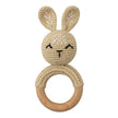 Baby Rattles DIY Crochet Cartoon Lion and Fox Doll Hand Bell Toy