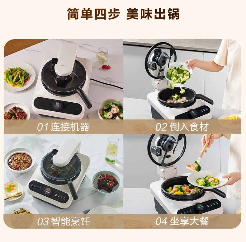 Kitchen Robot Machine - Intelligent 220V Food Processor