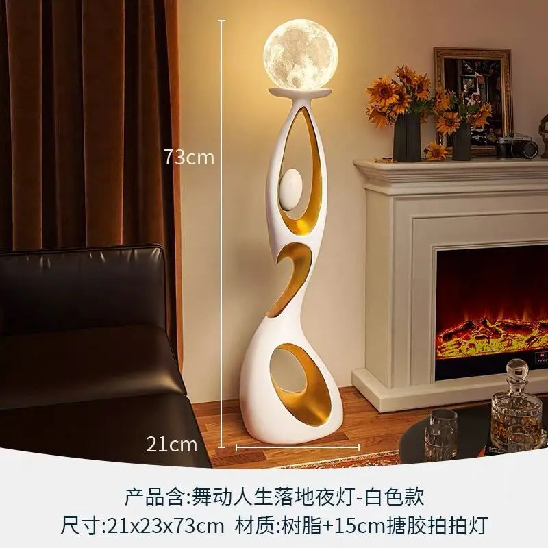 Home Art Decor - Luxury Abstract Sculptures for Living Room and TV Cabinet