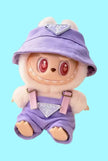 17cm Mini Labubu Doll Clothes - Outfit, Hat, Bag, and Shoes Accessories