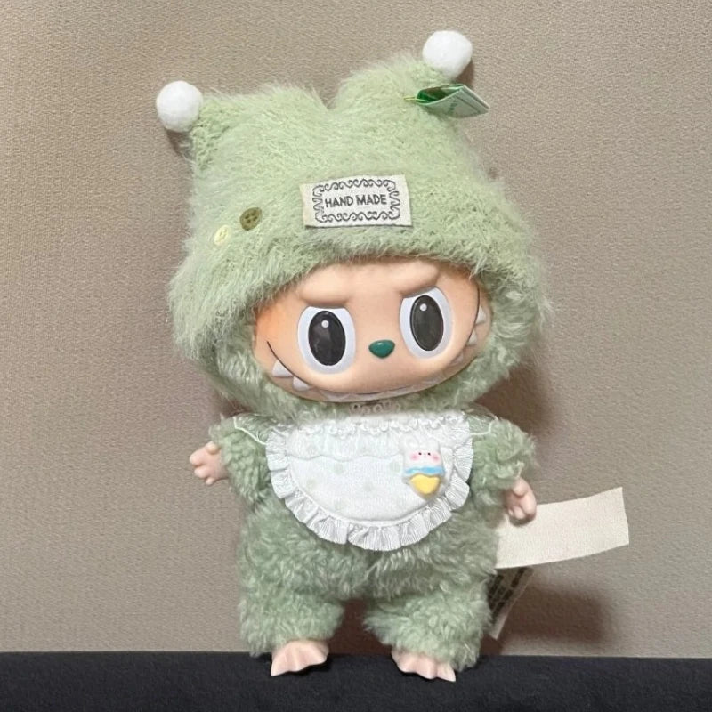 Handmade Labubu 3.0 Soft Plush Baby Set for V1 V2 V3 Doll Clothes