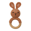 Baby Rattles DIY Crochet Cartoon Lion and Fox Doll Hand Bell Toy