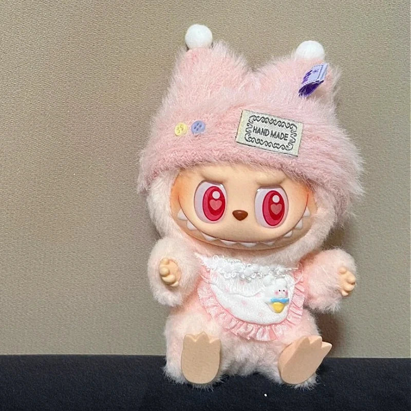 Handmade Labubu 3.0 Soft Plush Baby Set for V1 V2 V3 Doll Clothes