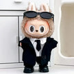 Labubu Doll Clothes Outfit - Cool Fashion Suits with Sunglasses for 17cm Dolls