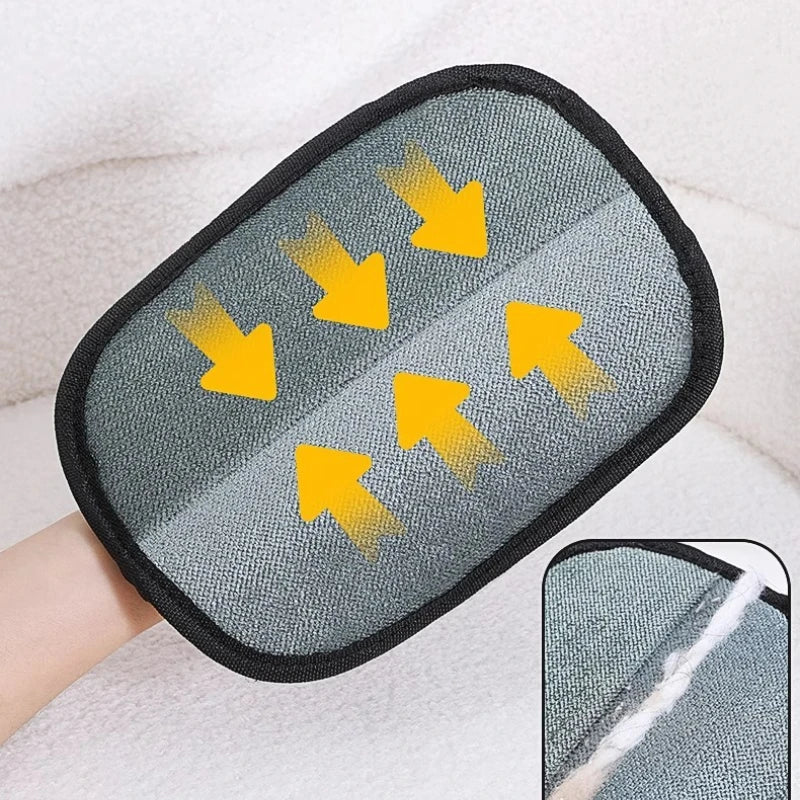 Pet Hair Removal Gloves - Portable and Washable for Easy Cleaning