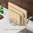 Kitchen Cabinet Organiser - Steel Cookware Holder with 5 Slots