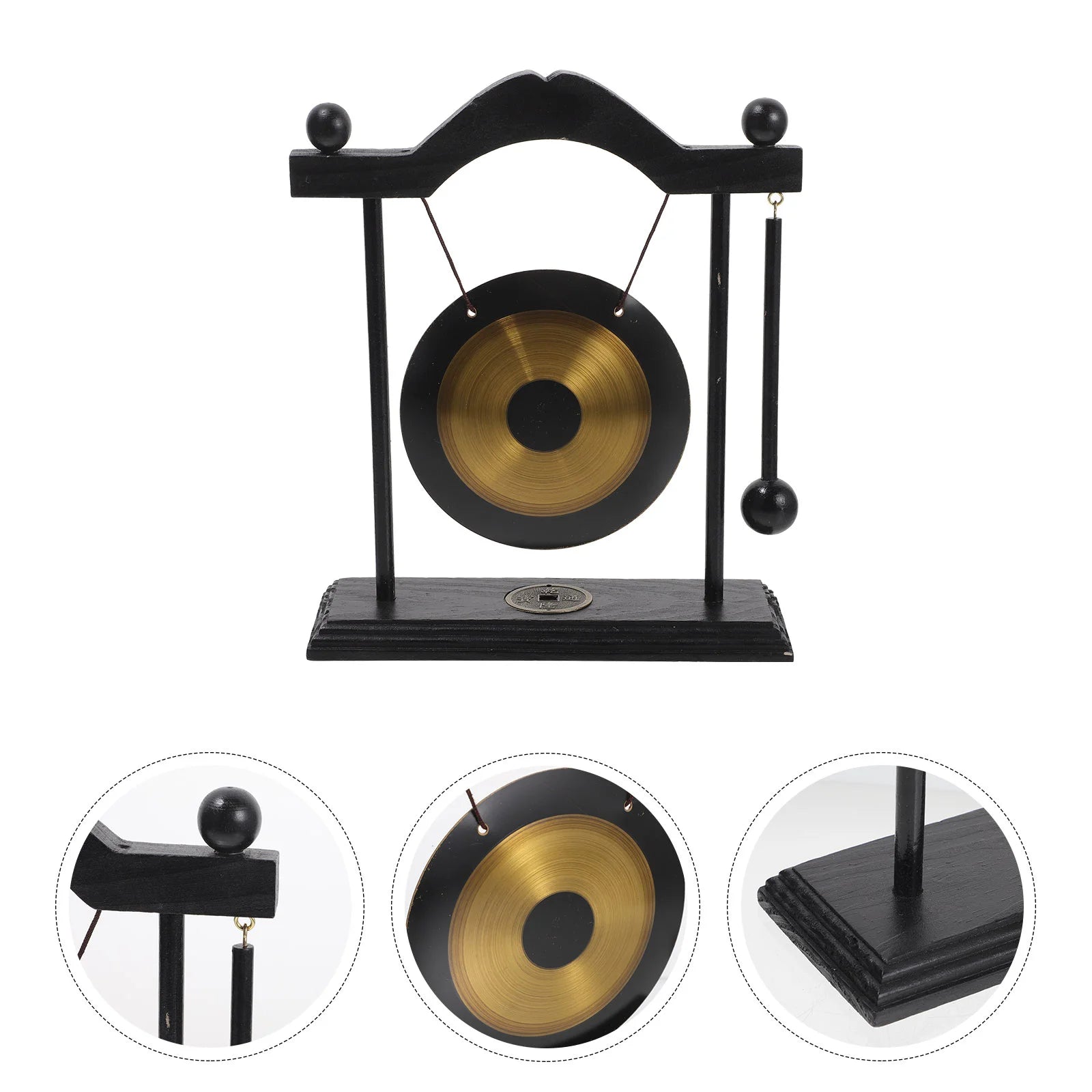 Feng Shui Decor - Chic Brass Adornments for Home and Desktop