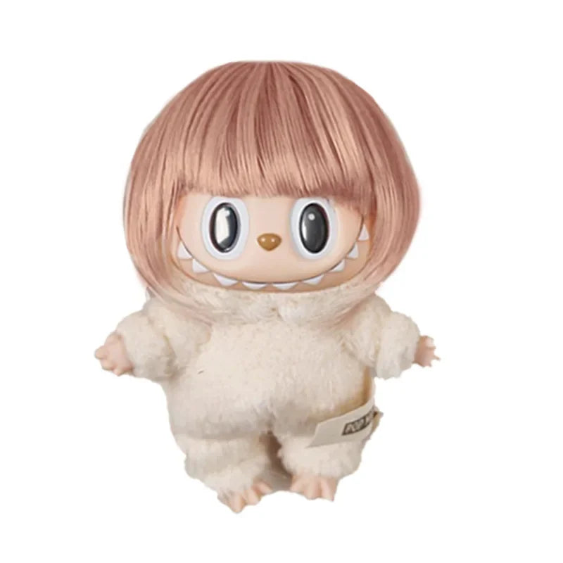 Short Afro Wig Decoration for Ropa V1 V3 Dolls - Fill Accessories for Labubu