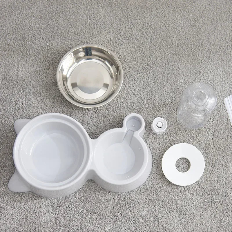 Silicone Bowls, Dog Feeder Dish, Cat Drinking Bowl, and Automatic Pet Feeder Water Dispenser