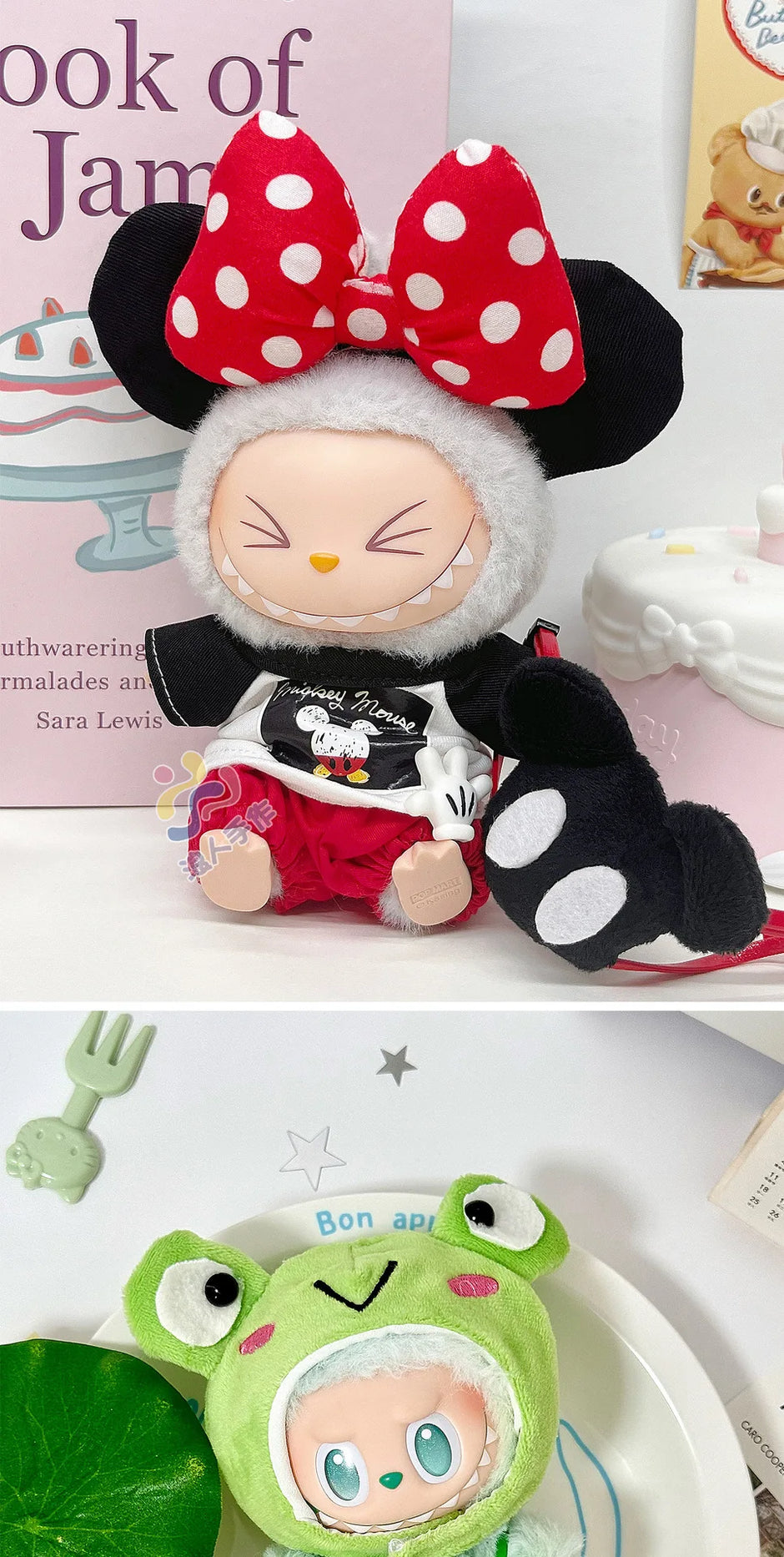 Hot Only Clothes 17cm for Labubu - Cute Kawaii Doll Clothing Accessories