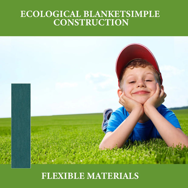 Horticulture Blanket - Biodegradable Garden Seed Mat for Plants and Grass