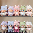 Handmade Labubu 3.0 Soft Plush Baby Set for V1 V2 V3 Doll Clothes