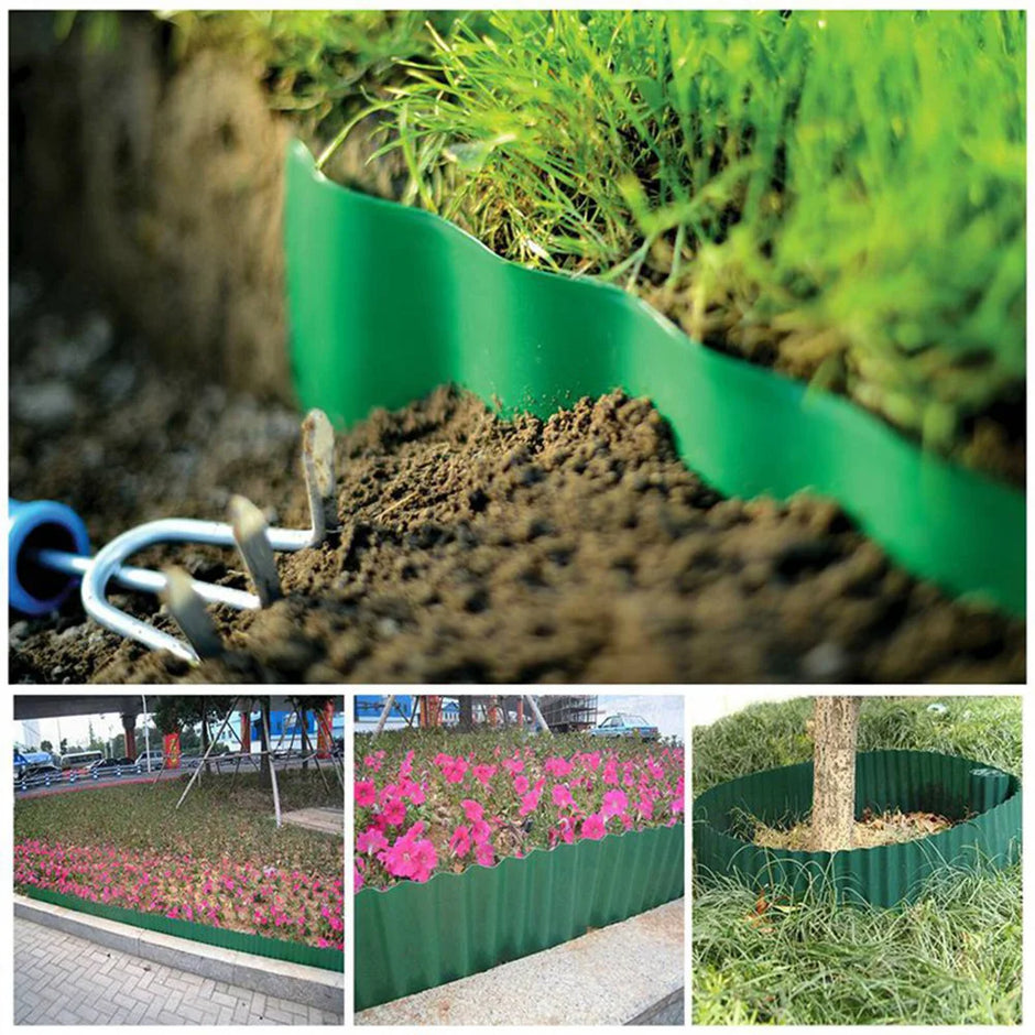 Garden Grass Edge Border - Lawn and Flower Bed Separation Supplies