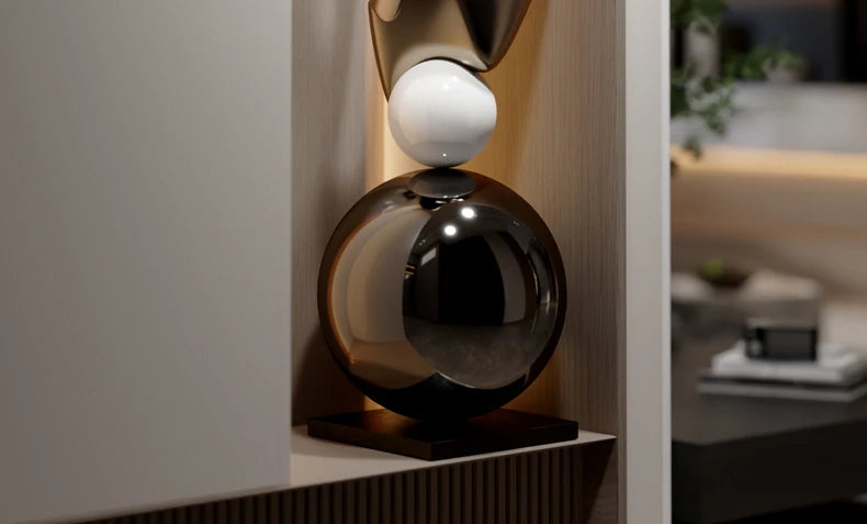 Home Decor Abstract Sculpture - Large Ornaments for Living Room and Gifts