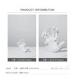 Abstract Art Palm Sculpture - Modern Luxury Table Decor for Living Rooms