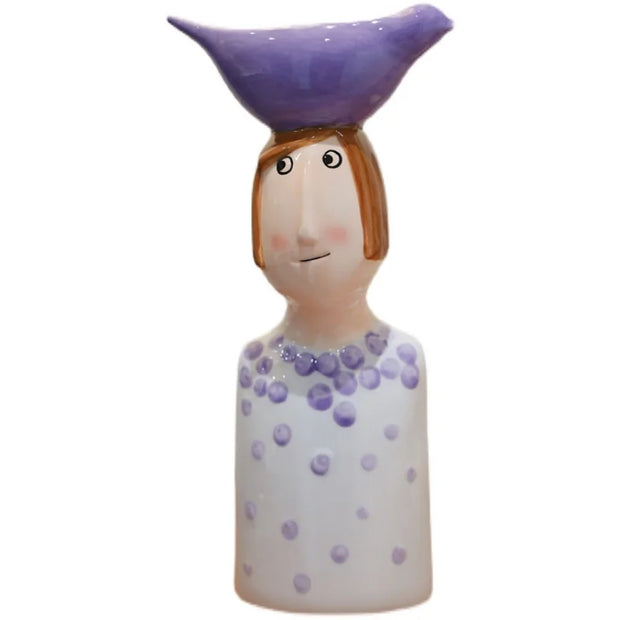 Vase Home Decor - Ceramic Vases for Room Decoration and Flower Arrangements