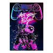 Canvas Paintings for Gaming Room - Punk Style Gamepad Posters and Prints