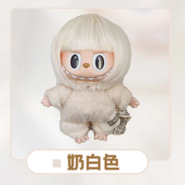 Short Afro Wig Decoration for Ropa V1 V3 Dolls - Fill Accessories for Labubu