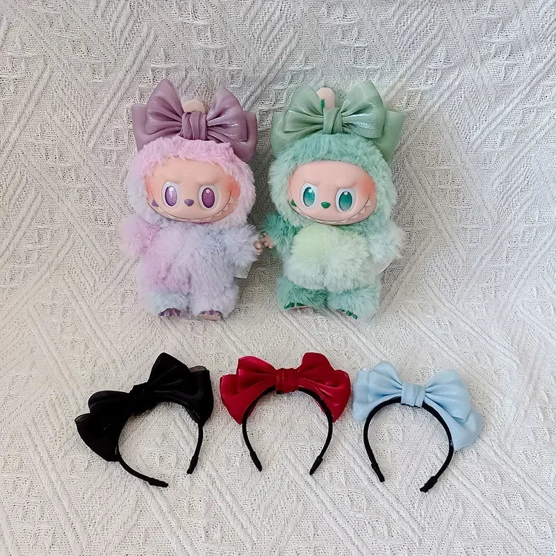 New Style 15/17 Labubu Doll Clothes Set - Bow Decorated Suit Outfit